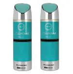 Armaf Blue Homme Perfume Body Spray for Men (200ml) Set of 2 Items
