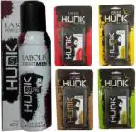 Labolia Hunk Swag Body Spray, Hunk Fuel Body Spray, Hunk Dew Body Spray, Hunk Stud Body Spray, Hunk Fame Body Spray Deodorant Spray, 20 Ml Each (Pack Of 5)