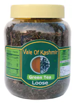 Vale Of Kashmir Green Tea 250 Grams Loose , Natural Green Tea, Natural Flavour, Zero Calories