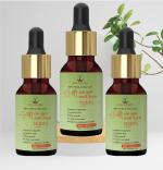 LUCACCI Nabhi Oil | Belly Button Oil | Nabhi Tel | Navel Oil | Nabhi Oil Ayurvedic Ramban | Belly Button Oil for Sensational Skin Blend of Almond, Olive, and Lemon Essential Oil Supports Healthy Skin (Pack of 3, 90ml)
