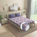 Wakefit Bedsheet for King Size, Bedsheet King Size Bed Cotton, Elastic Fitted Bedsheets King Size, King Size Bedsheet, 144 TC 100% Cotton with 2 Pillow Covers (Elastic Fitted Sheet 72x72: Mambo)