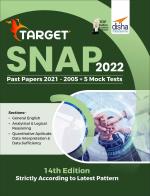 TARGET SNAP 2022 (Past Papers 2005 - 2021) + 5 Mock Tests 14th Edition