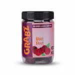 Grabz Crunchy Beetroot Chips Jar(Sun Dried, Air-Fried, Sprinkled with Olive Oil(<0.1%) and Herbs). 2x60gms