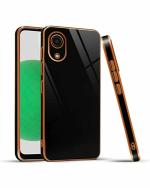Mr. Case Samung A03 Core and Samsung A04 Core Black Silicone Flexible Back Cover Case