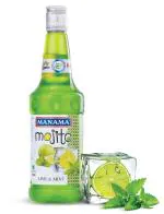 Manama Lime and Mint Mojito Syrup, Mixer for Mocktails & Cocktails (500ml)