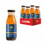 Spiritude Kombucha Tea SCOBY Probiotic Drink Made with Real Fruit Koka Kool 300 ml (Pack of 4)