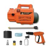 ANTHEM High pressure washer electric power washer cordless power washer pressure gauge on/ off button power wash home pressure steam cleaner multiple uses washer jet surge power washer (120BAR)