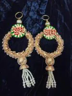 OQVIT shubh labh Door Hanging Side Door toran for Main Door Traditional bandarwal for Home with 2 hook