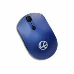 Lapcare Safari Wireless Optical Mouse (IND) with 2.4 Ghz 1600 DPI and Optical Sensor, Blue