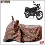 AG MOTO Hero supder Splendor bike cover Water Resistant Dust Proof Protection in All Weather Red Jungle