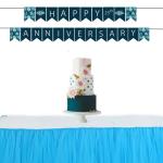 Festiko 25th Happy Anniversary Banner For Decoration, Celebration And Parties, 25th Happy Anniversary Banner, 25th Anniversary Banner (Blue)