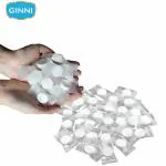 GINNI Magic Tablet Coin Tissue Compressed Coin Towels, Magic Napkin Expands With Water (50 Pcs)