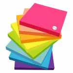 OFIXO Creative Colorful 400 Sheets Memo Pad Sticky Notes Stationary