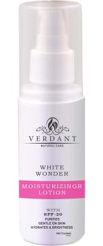 Verdant Natural Care White Wonder Moisturizing Body Lotion With Spf 20, 100 Ml