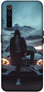 SARTOOLIYA Realme 6 Pro Multicolor Plastic Sports Car Printed Water Proof Back Cover