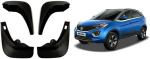 Gee Cee Black Abs Plastic O.E Type Mud Flaps Mud Guard For Tata Nexon Type-I (Set Of 4)