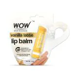 WOW Skin Science Vanilla Latte Lip Balm | Softens Dry & Chapped Lips | Protects Lips From Dryness | Long Lasting Moisturization |Prevent Flaky Lips | 16hrs Guranteed Relief From Dry Chapped Lips