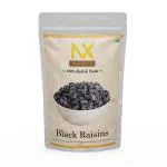 Natrixeed Black Organic Raisins kali Kishmish Delicious and Healthy Naturally Sweet & tasty 400 GR