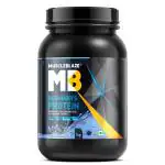 MuscleBlaze Beginner's Whey Protein Powder Supplement (Blueberry, 1 kg / 2.2 lb, 33 Servings)