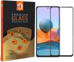 MAXBOOST Premium Tempered Glass Screen Protector Guard For Mi11 Ultra (Black, Pack of 1) Edge to Edge Coverage with Easy Installation Kit