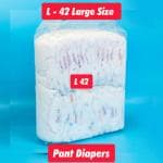 YOUNICK Baby Pants Diaper L | Large Size | 42 Pieces | size L