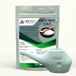 OREAYU Durable Unbreakable Plastic Jal Neti Pot/lota for Sinus Congestion With 200gm Neti Salt (Pack of 1)