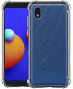 BINTAGE Back Cover for Samsung Galaxy A01 Core (Transparent, Flexible, Silicon)