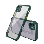 MobiLooks for iPhone 11, Miqilin Series Dark Green Shock-Absorbent Back Cover 15 x 8 x 5 cm