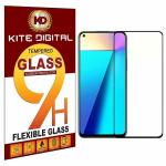 Kite Digital Infinix Note 7 (Black) 5D/6D/11D/21D Premium Tempered Glass Screen Protector Slim 9H Hard 2.5D with Full Installation Kit (Pack of 3)
