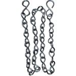 Subaa Stainless Steel Swing Chain for Oonjal, Unjal with S Hook, Jhoola Chain (3 feet Chain)