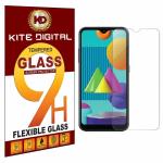 Kite Digital Samsung A01/M01/A20E/A40 Premium Tempered Glass Screen Protector Slim 9H Hard 2.5D with Full Installation Kit (Pack of 3)