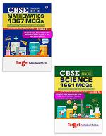 CBSE Class 10 Science And Maths MCQs Book, Chapterwise For Term I And II Paperback 592 Pages