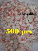 AROVEDIKA COTTON WICKS 500 PCS WICKS RED KNOCK