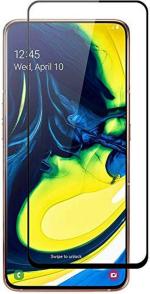 Hobbytronics Samsung Galaxy M51 Black Glass Scratch Resistant, Anti Fingerprint with Bubble Proof Screen Protector (18 x 10 x 2 cm) pack of 2