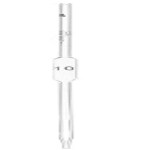 GVSSCO Borosilicate Glass Non Graduated Volumetric Pipette with Pipette Bulb (10 ml)