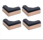 Fascination Rose Gold Metal Furniture Legs, 2 Inch (Pack Of 4)