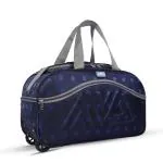 MEDLER RiO Duffle Wheeler Bag | Waterproof Strolley Duffle Bag | 2 Wheel Duffel Bag | Luggage Bag with Adjustable Handle- (Navy Blue)