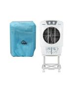 Havai Blue Anti Bacterial Cover Usha Buddy 45 Liter Window Cooler (56 x 55 x 79cm)