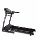 Sparnod Fitness STH-5300 (5.5 HP Peak) Automatic Treadmill Free Installation Service Foldable Motorized Walking & Running Machine for Home Use Sturdy Equipment with Auto Incline Black