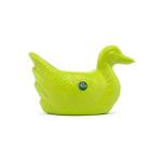 TrustBasket Plastic Green Duck Tabletop Planter Pot for Home Decor 26 x 13 x 16 cm