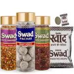 Swad Mukhwas & Candy Combo (Ram Ladoo,Royal Fresh,Calcutta Paan,25 Candies Pack) 4 Units