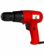 AGNI Electric Screwdriver Powerful 400 Watt 750 RPM A1350, Royal Red, 10MM, Corded Electric Drill Machine with Reverse Forward and Torque Adjustment Facility
