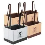 Kuber Industries Disney Mickey Drawer Storage Box | Storage Box for Clothes | Wardrobe Organizer for Books | Closet Box with Handle | Clothes Drawer Organizer | Small | Pack of 4 | Multi