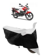 SHIVRAT Scooter Bike Cover Compatible with Hero Splendor I Smart Models Semi Waterproof & Heat Resistant Body Cover (White)
