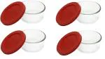 Pyrex Glass Container (Pack Of 4)