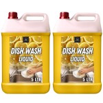 BLISS & BLUSH Dishwash Liquid 10 Liter Yellow Tough Grease Removal & Natural Fragrance| Removes Odour| Easy Lather & Rinse Off