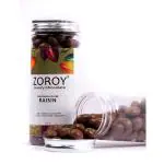 ZOROY Luxury Chocolate coated Panned Raisin nuts dark chocolate Gourmet chocolate gift box 200 gms
