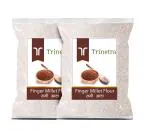 Trinetra Ragi Atta 2 kg (1Kg X 2 Pack)