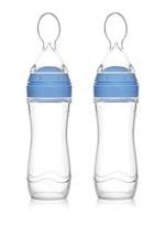 Manan Shopee Kids Silicone Spoon Bottle Feeder (Pack Of 2)