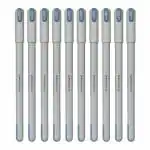 Pentonic Frost Gel Pens, 0.6 mm Tip, Black Ink, Pack of 3